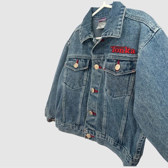 EUC Vintage Tonka Boys 5T Denim Jacket - Picture 3 of 6